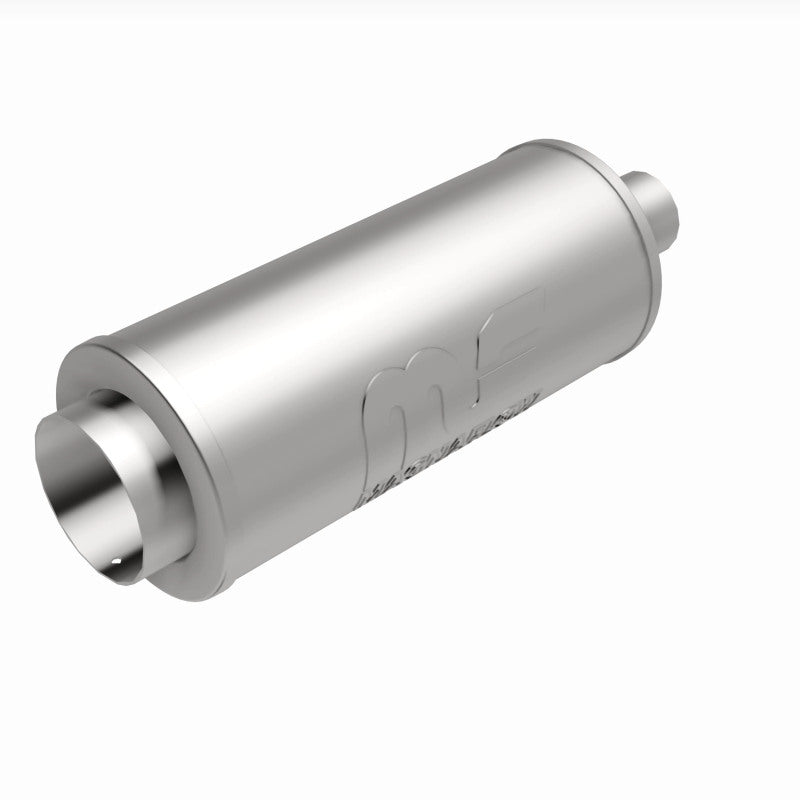 MagnaFlow 6" Round Center/Center Performance Muffler With Tip 14846 360 Degree Image Set