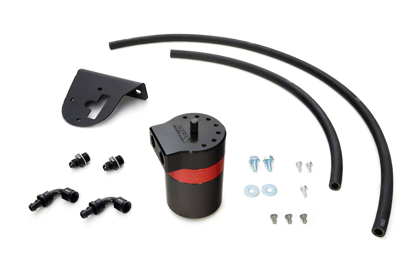 HPS Performance Aluminum Oil Catch Can Kit 2003-2009 Lexus GX470 4.7L V8 860-019