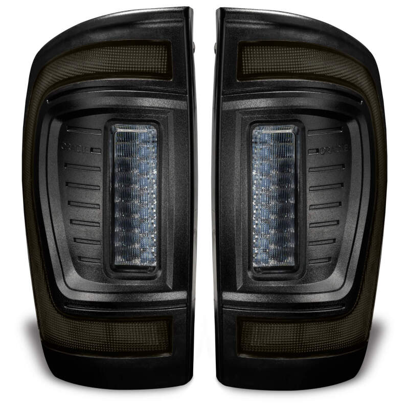 ORACLE Lighting 16-23 Gen 3 Toyota Tacoma Black Series Flush Style LED Tail Lights 5911-504-T 5911-504-T Photo - out of package