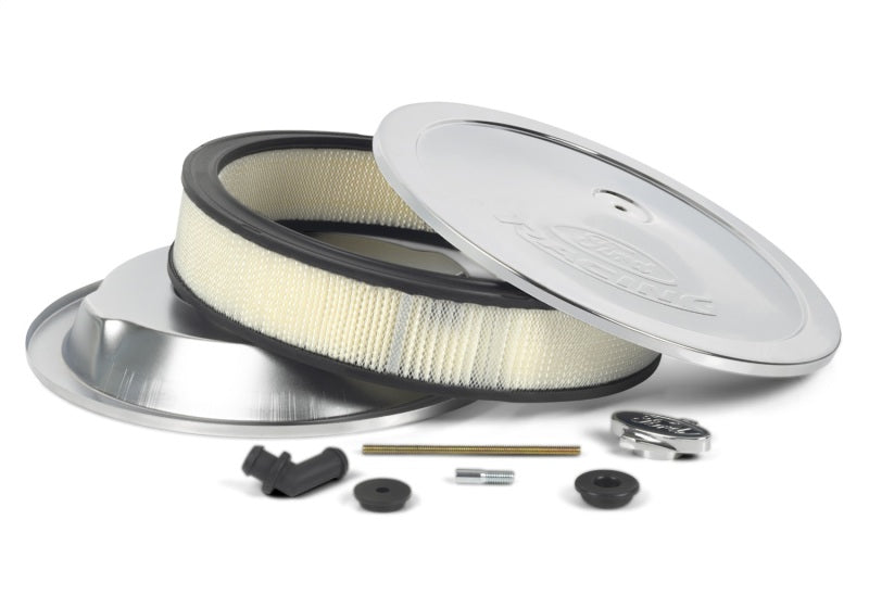 Ford 13in Dia Air Cleaner Kit Chrome FRD302-350 302-350 Photo - Unmounted