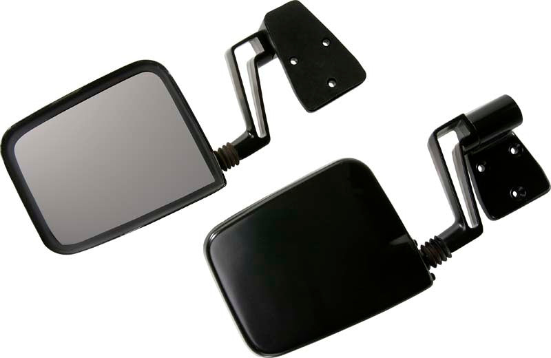 Kentrol 88-06 Jeep Wrangler YJ/TJ Mirror Kit Pair - Powdercoat Black 50475 50475 Photo - Primary