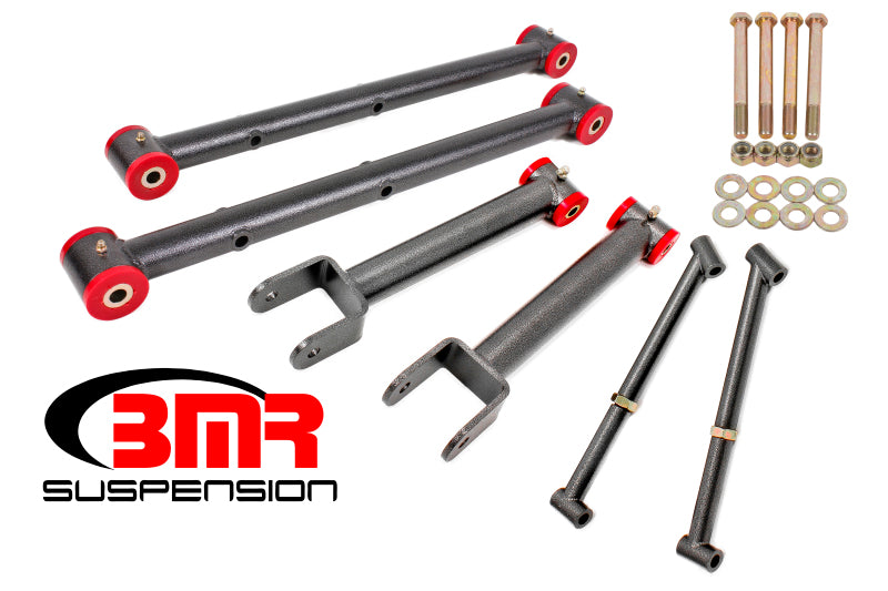 BMR 64-67 A-Body Non-Adj. Rear Suspension Kit - Black Hammertone RSK007H RSK007H Photo - Primary