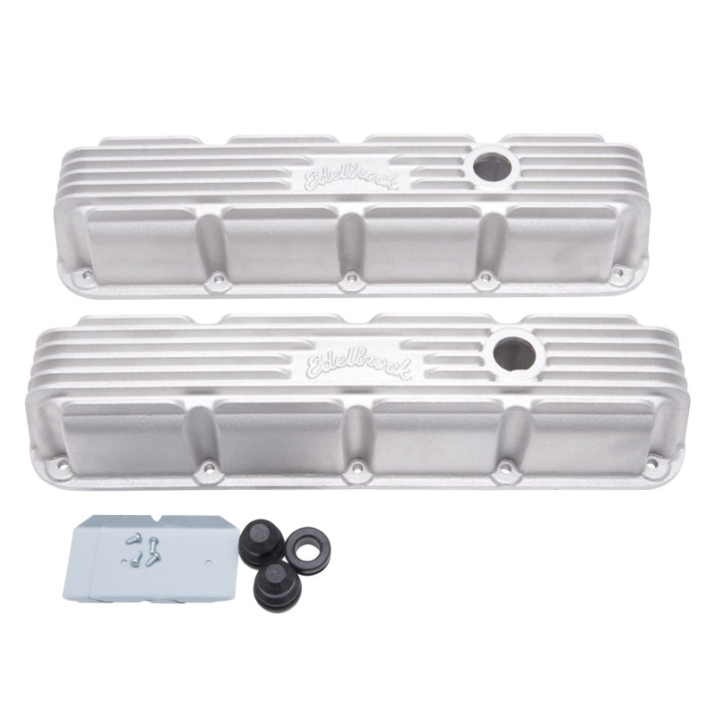 Edelbrock Classic Series, Valve Cover, Chrysler Big-Block, Magnum V8, Satin 41779 Photo - Primary