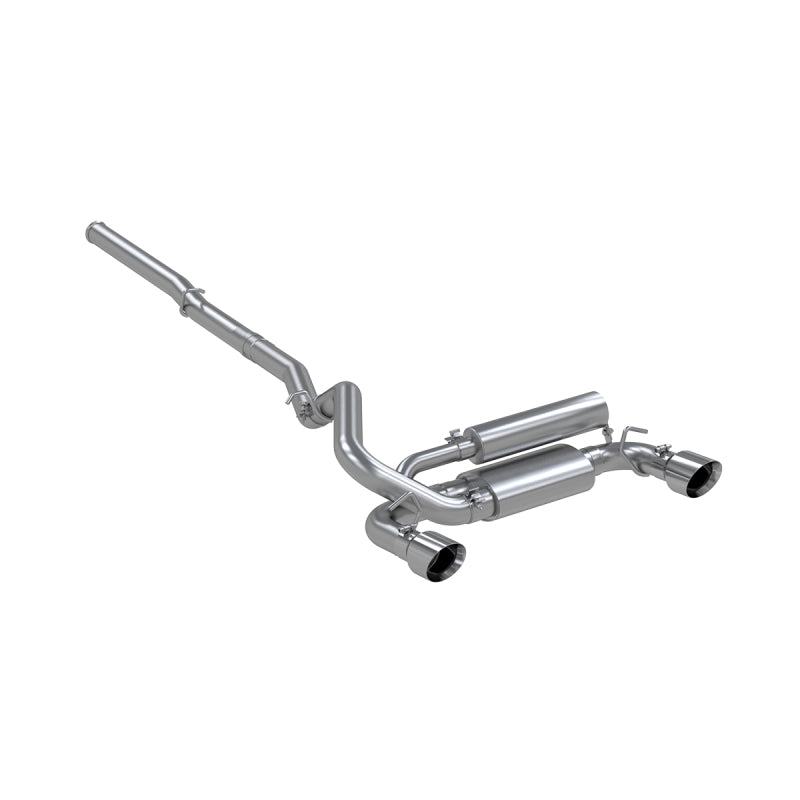 MBRP 2016+ Ford Focus RS 3in Aluminized Dual Outlet Cat-Back Exhaust S4203AL Photo - Primary