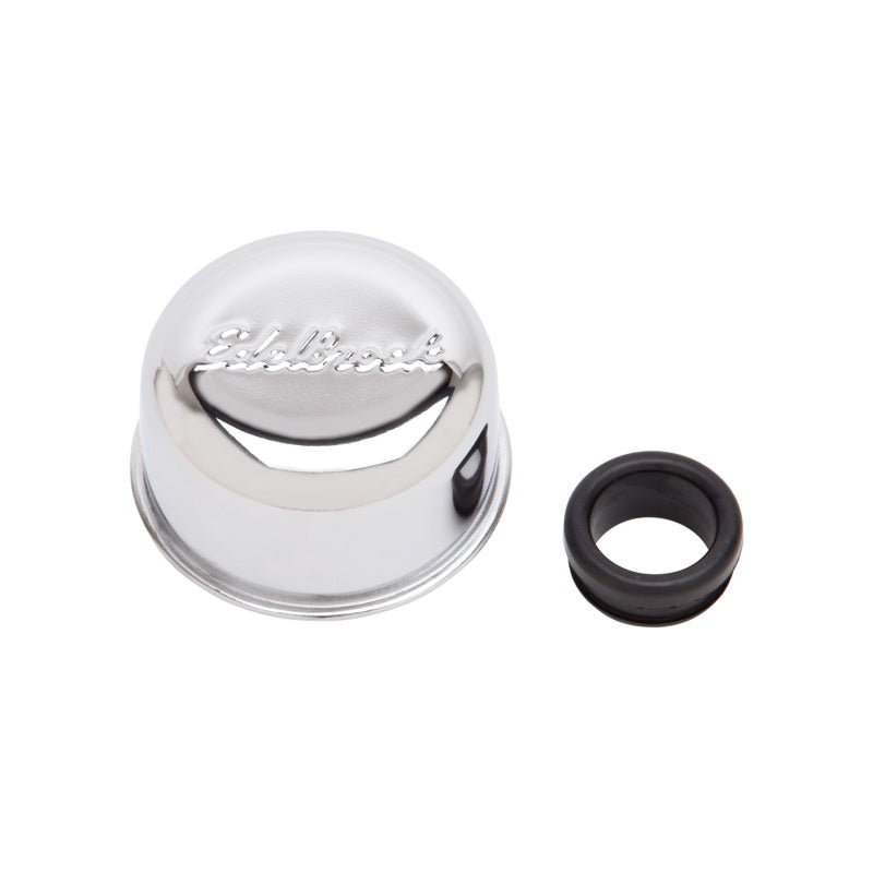Edelbrock Chrome Breather & Grommet 4405 Photo - Primary