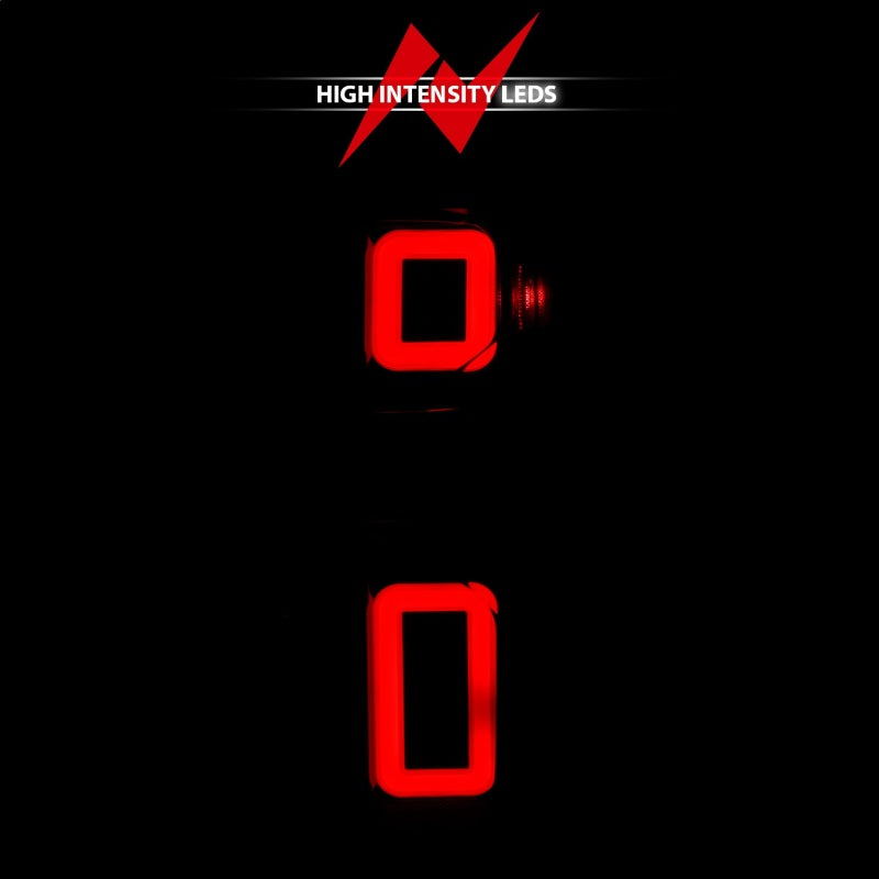 ANZO 19-21 Chevy Silverado Full LED Tailights Black Housing Smoke Lens G2 (w/C Light Bars) 311415 311415 Photo - Unmounted