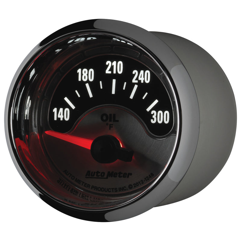 Autometer Gauge OilT 2" 300 deg. F Elec AmerMuscle 1248 User 3