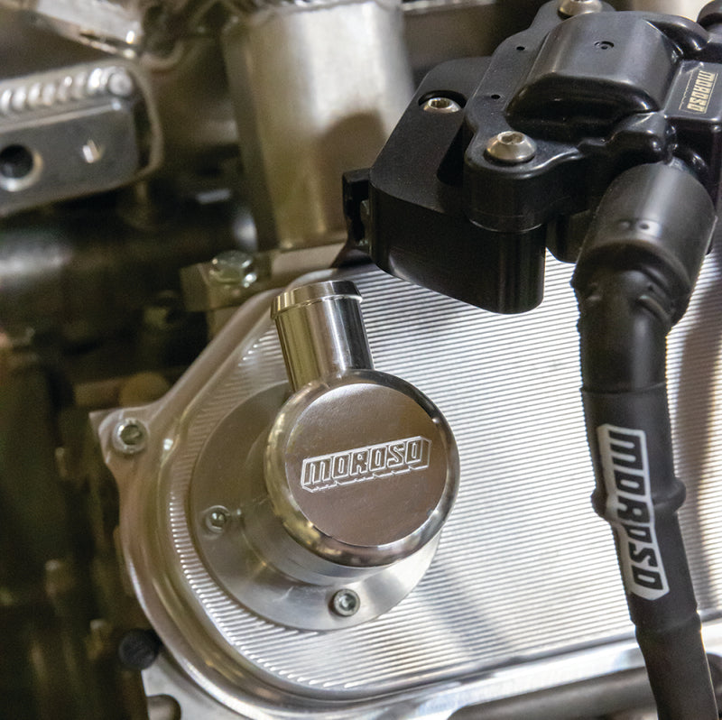 Moroso GM COPO 3/4in Tube Screw-In Valve Cover Breathers (2 Pack) 68868 68868 User 1