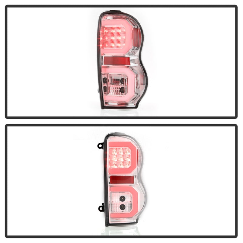 Spyder 04-09 Dodge Durango LED Tail Lights - Chrome ALT-YD-DDU04-LED-C 5086525 5086525 Photo - Unmounted