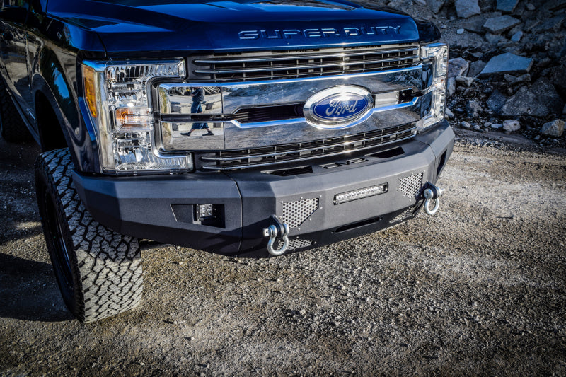 DV8 Offroad 2017+ Ford F-250/F-350/F-450 Front Bumper FBFF2-03 FBFF2-03 Photo - Mounted