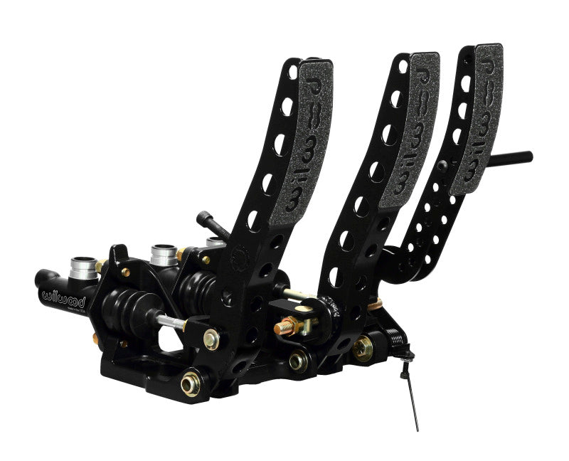Wilwood Floor-Mount Pedal Assembly – Brake, Clutch & Throttle for Racing & Performance 340-12410 Photo - Primary