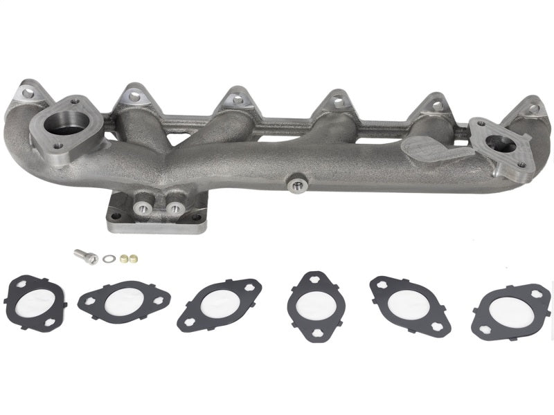 aFe BladeRunner Ported Ductile Iron Exhaust Manifold - Dodge Diesel Trucks 46-40054 Photo - Unmounted