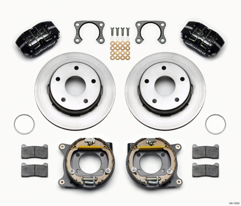 Wilwood DPL P/S Park Brake Kit, Big Ford 2.36" Off, Bronco 5 x 5.50 140-13322 Photo - Primary