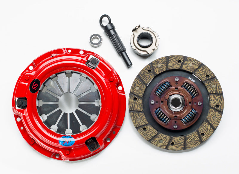 South Bend Clutch South Bend / DXD Racing Clutch 96-00 Honda Civic DOHC D16Y5/7/8/Z6 1.6L Stg 3 Daily Clutch Kit KHC08-SS-O KHC08-SS-O Photo - Primary