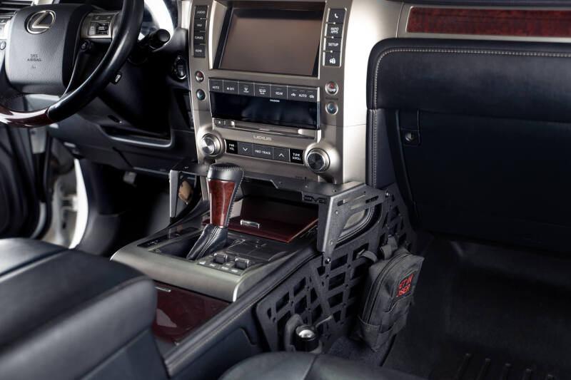 DV8 Offroad 2010 Lexus GX 460 Center Console Molle Panels & Digital Device Bridge CCGX-02 CCGX-02 Photo - Unmounted