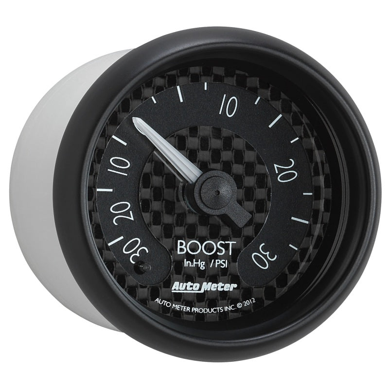 Autometer GT Series 52mm Mechanical 30 In Hg/30 psi Vacuum/Boost Gauge 8003 8003 User 5