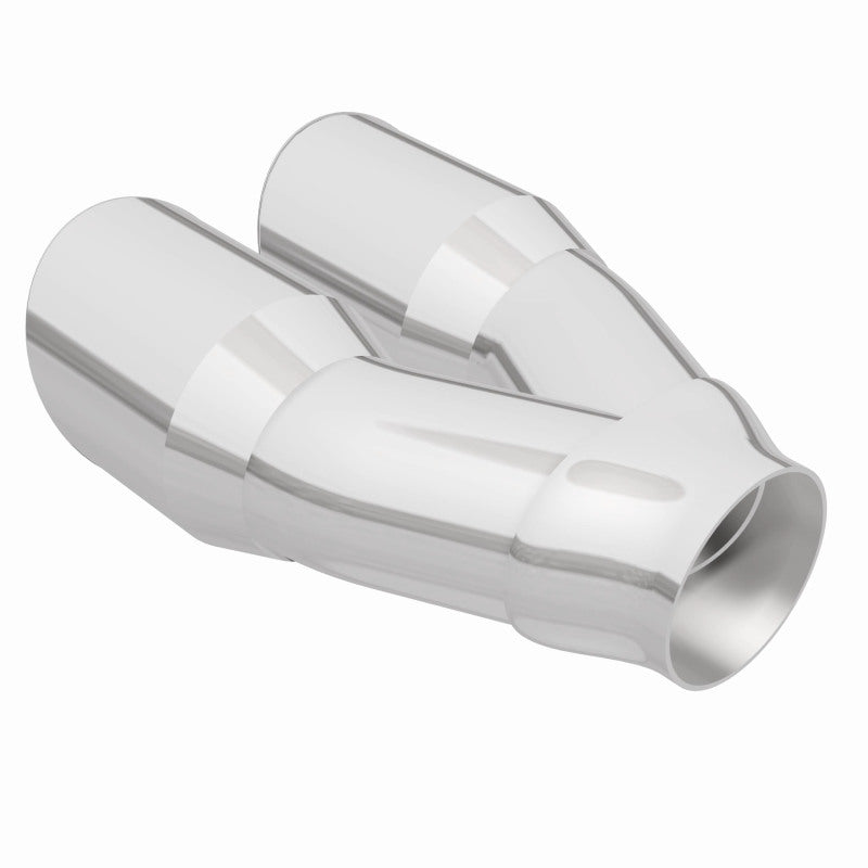 Magnaflow Double Wall 3in Dual Round Polished Tip 2.25in Inlet 35226 35226 360 Degree Image Set