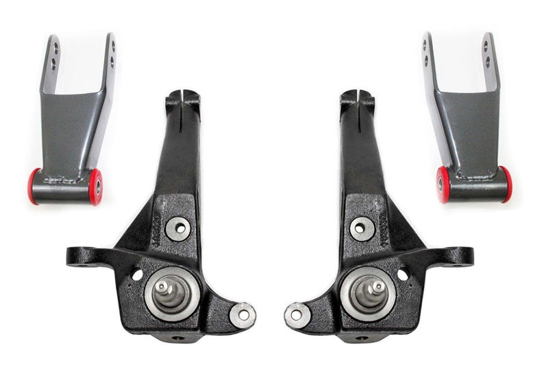 MaxTrac 01-09 Ford Ranger 2WD w/Coil Susp. (Non Stabilitrak) 4in/2in Spindle Lift Kit K883042B K883042B Photo - Primary