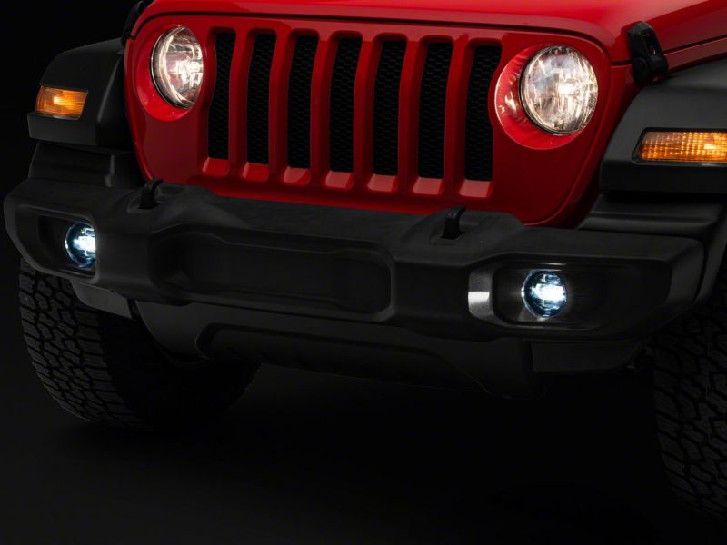 Raxiom 18-23 Jeep Wrangler JL Axial Series LED Fog Lights J169674 J169674 Photo - Close Up