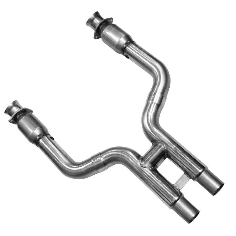 Kooks 11-14 Ford Mustang Shelby GT500 1-3/4 x 3 Header & Green Catted H-Pipe Kit 1142H260 1142H260 Photo - Unmounted