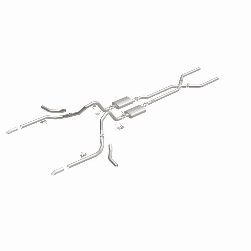 Magnaflow 65-69 Crossmember Back Exhaust System 2.5in 15165 15165 360 Degree Image Set