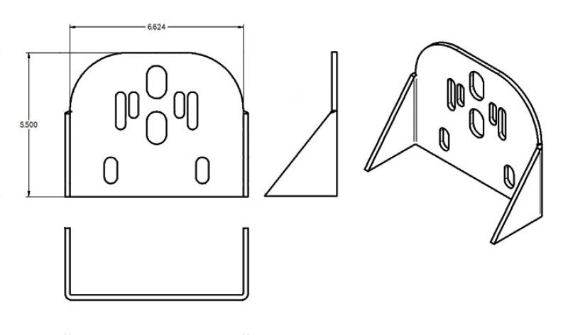 Ridetech Weld-on Only Rear Upper Bracket 10pk 90000004 90000004 User 1