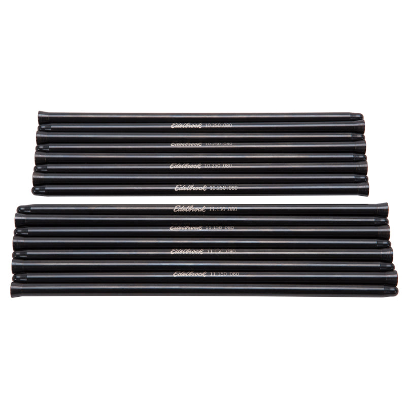 Edelbrock Push Rod Set Hardened Steel Chrysler 426-572 Gen II Hemi 3/8In Od X 10 250In Long 9618 9618 Photo - Primary