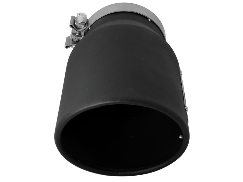 aFe MACH Force-Xp 5in 409 Stainless Steel Exhaust Tip: 5 In x 7 Out x 12L 49T50702-B12 Photo - Unmounted