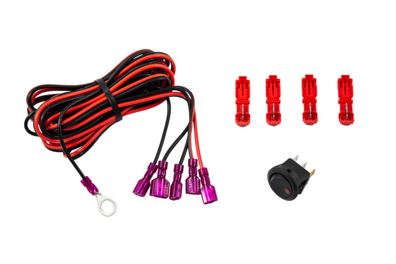 Diode Dynamics Add-on LED Switch Kit - Red DD3034 DD3034 Photo - Primary