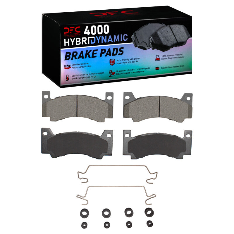 DFC DFC 4000 HybriDynamic Brake Pads Brakes, Rotors & Pads Brake Pads - OE main image