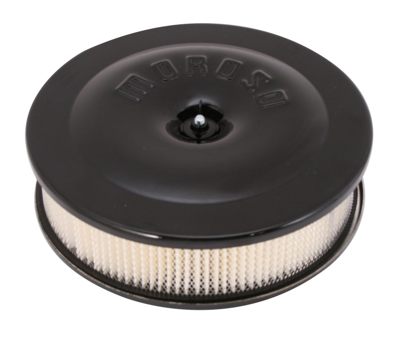 Moroso A/C, 8-1/2", Black Pc, Aluminum 66303 Photo - Primary
