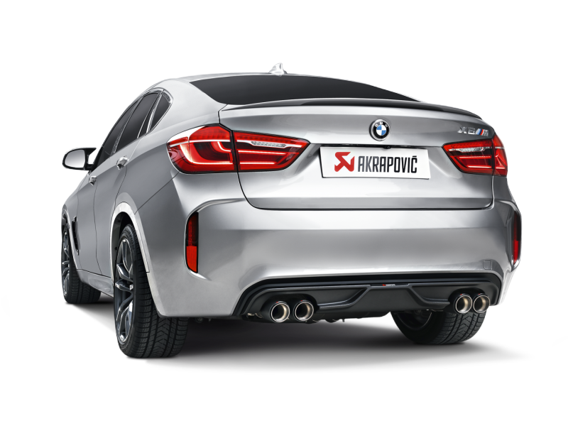 Akrapovic 15-17 BMW X5M (F85) Evolution Line Cat Back (Titanium) w/ Carbon Tips S-BM/T/1 S-BM/T/1 User 2