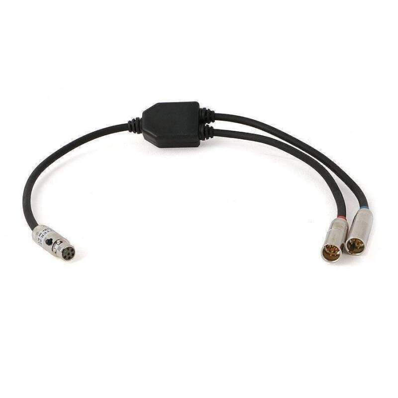 Rugged Radios Dual AUX Port Splitter Cable for Intercoms SPLITTER-6P-2-6P SPLITTER-6P-2-6P Photo - Primary