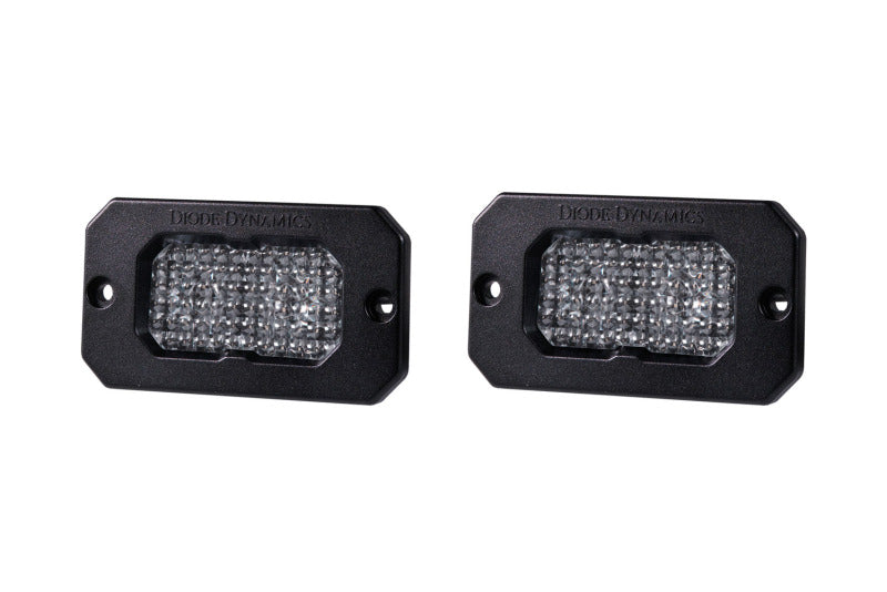 Diode Dynamics Stage Series 2 In LED Pod Pro - White Flood Flush RBL (Pair) DD6436P DD6436P Photo - Primary