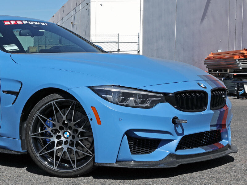 aFe Control Front Tow Hook Grey BMW F-Chassis 2/3/4/M 450-502001-G 450-502001-G Photo - Mounted