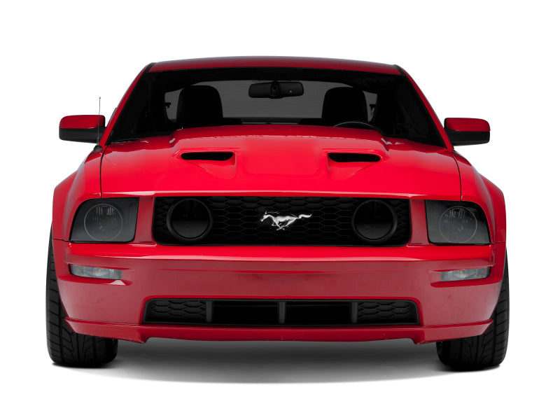 Raxiom 05-09 Ford Mustang GT V6 Axial Series CCFL Halo Projector Headlight- Blk Housing (Smkd Lens) 49121 49121 Photo - Close Up