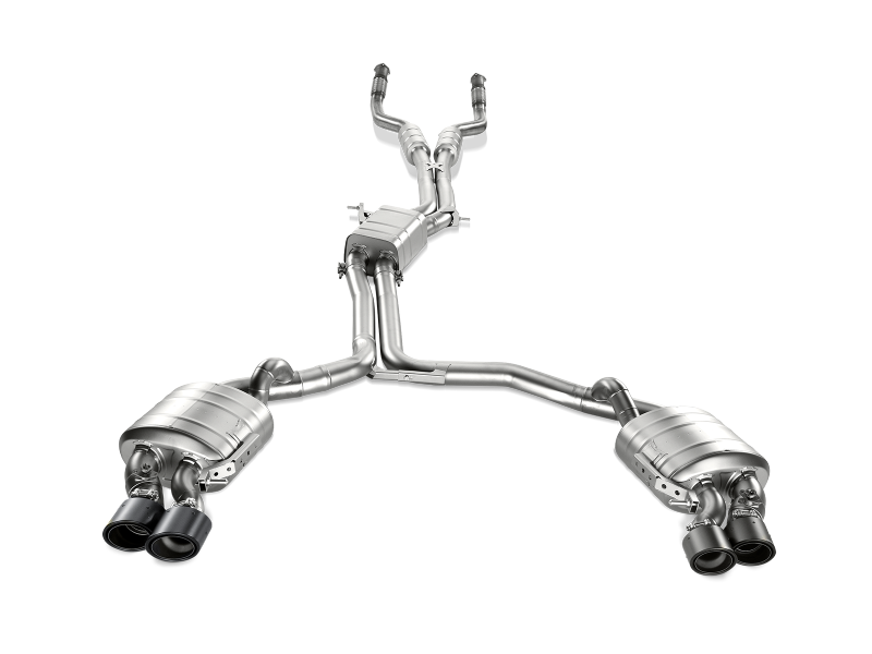 Akrapovic 13-17 Audi S6 Avant/Limousine (C7) Evolution Line Cat Back (Titanium) w/ Carbon Tips S-AU/TI/6H S-AU/TI/6H User 1