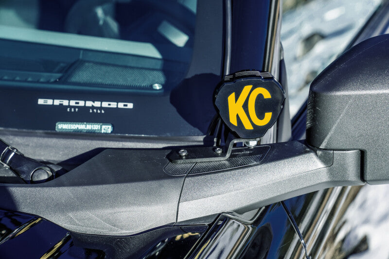 KC HiLiTES 2021+ Ford Bronco Ditch Light Mounting Bracket Set 7333 7333 Photo - lifestyle view