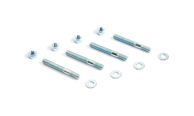 Cometic Gasket Cometic Carburetor Studs 2 1/2in Zinc Plated - Set of 4 With Washers and Nuts CF1002 CF1002 Photo - Primary