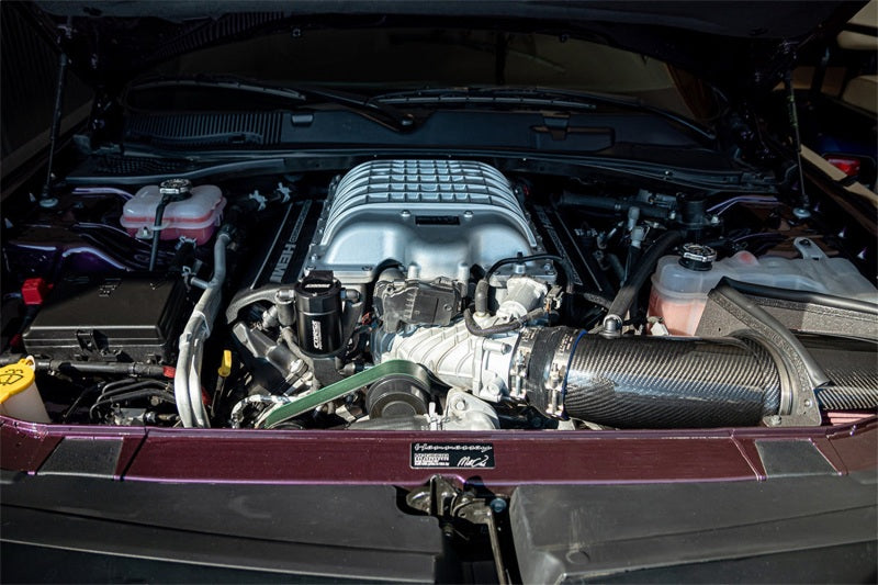 CORSA Performance Corsa 15-21 Dodge Hellcat Challenger/Charger (6.2L) & 18-21 Trackhawk/Durango Catch Can CC0006 CC0006 Photo - Mounted