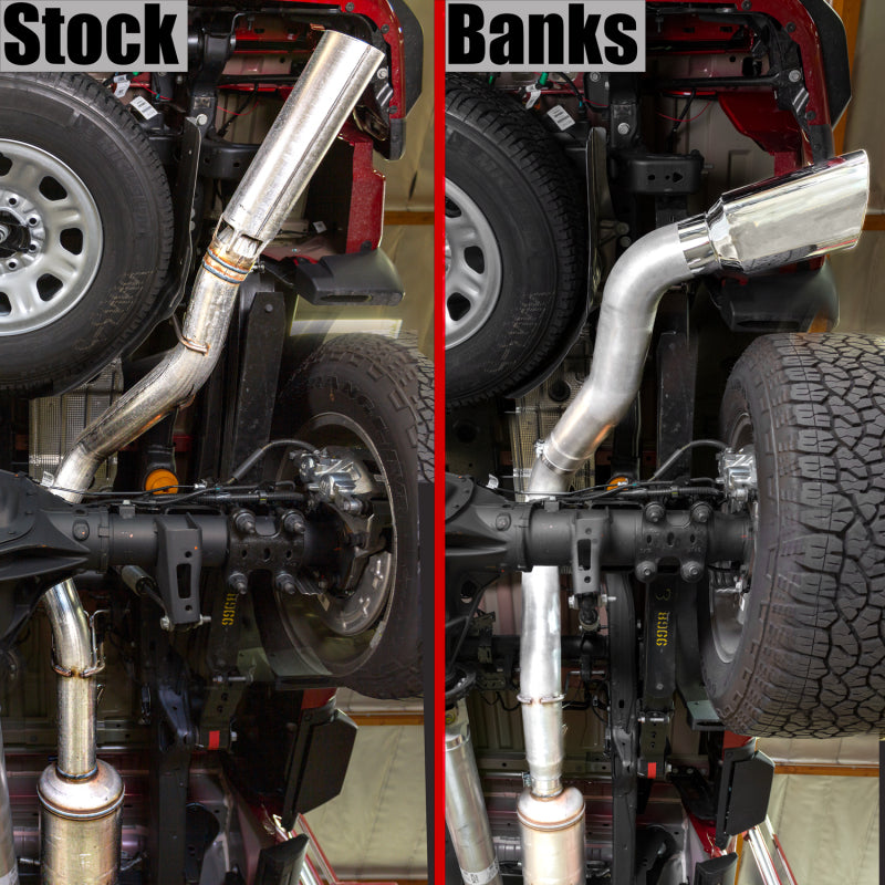 Banks Power 20-21 Chevy/GMC 2500/3500 6.6L Monster Sport Exhaust System 48997 48997 Photo - Mounted