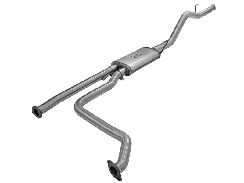 aFe MACH Force-Xp 3in 409 Stainless Steel Cat-Back Exhaust System: Nissan 49-46104 Photo - Unmounted
