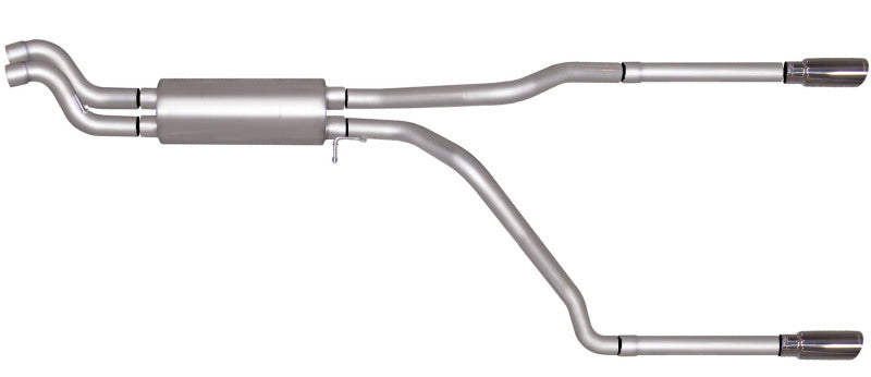 Gibson 01-05 Chevrolet Silverado 2500 HD Base 6.0L 2.5in Cat-Back Dual Split Exhaust - Stainless 65549 65549 Photo - Primary