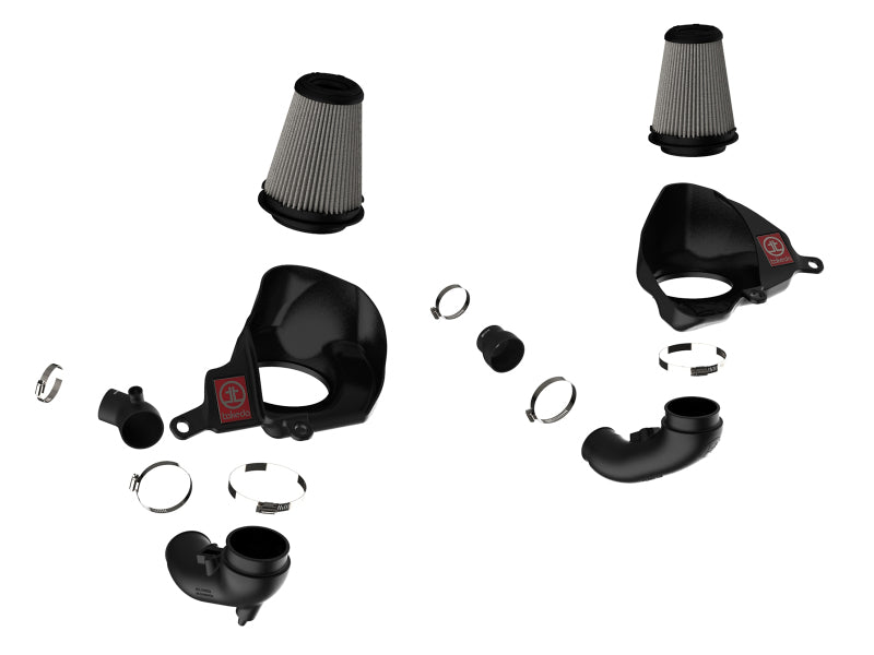 aFe Takeda Stage-2 Pro Dry S Cold Air Intake System 16-19 Infinity Q50/Q60 V6-3.0L (tt) 56-10004D 56-10004D Photo - Unmounted
