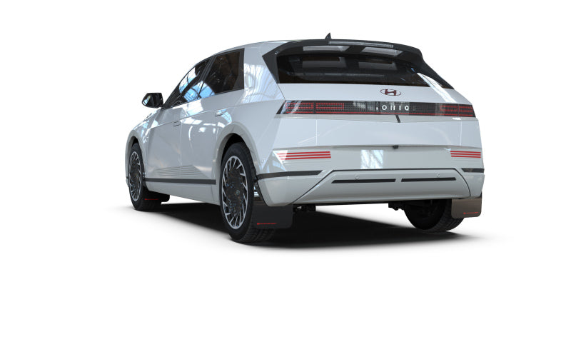 Rally Armor 2022 Hyundai Ioniq 5 Black Mud Flap w/ Red Logo MF87-UR-BLK-RD MF87-UR-BLK-RD User 1