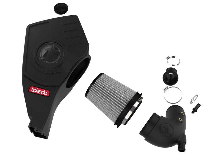 aFe 18-21 Kia Stinger L4 2.0L Takeda Momentum Cold Air Intake System w/ Pro DRY S Filter 56-70055D 56-70055D Photo - Unmounted