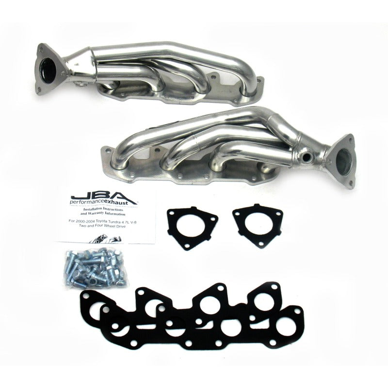 JBA 00-04 Toyota 4.7L V8 1-1/2in Primary Silver Ctd Cat4Ward Header 2010SJS 2010SJS Photo - Primary