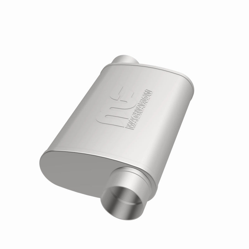 Magnaflow Muffler Mag 3in 409SS 14X4X9 3 O/O 11239 11239 360 Degree Image Set