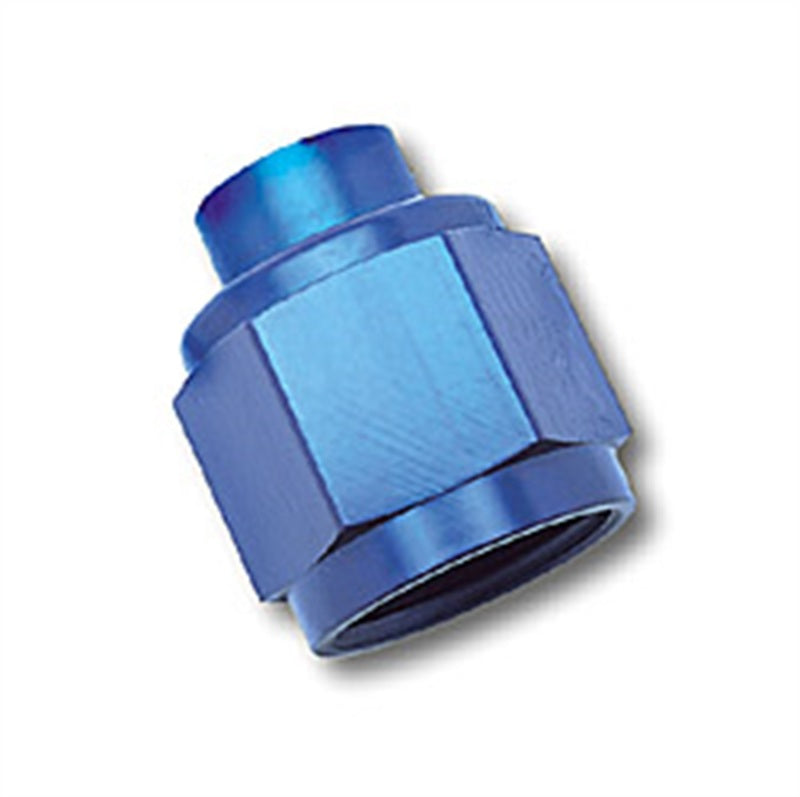 Russell -6 AN Flare Cap (Blue Finish) 661960 Photo - Primary