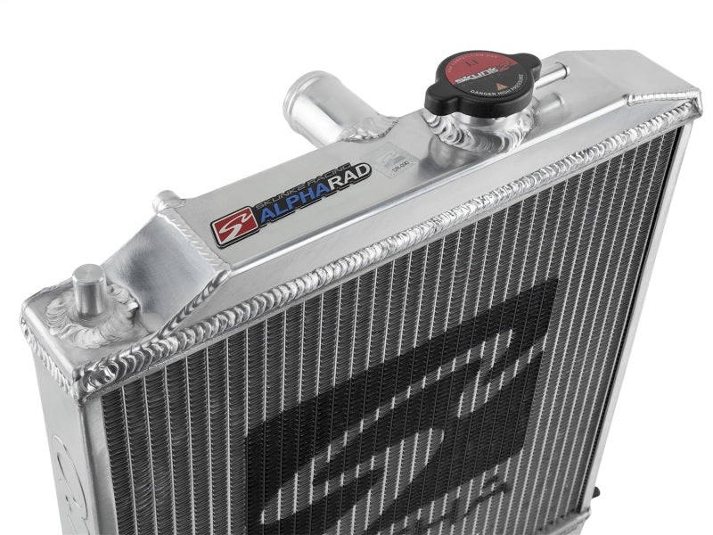 Skunk2 Alpha Series Radiator 88-91 Honda Civic/CRX (Half Size) (Dual Core) 349-05-1550 Photo - Unmounted